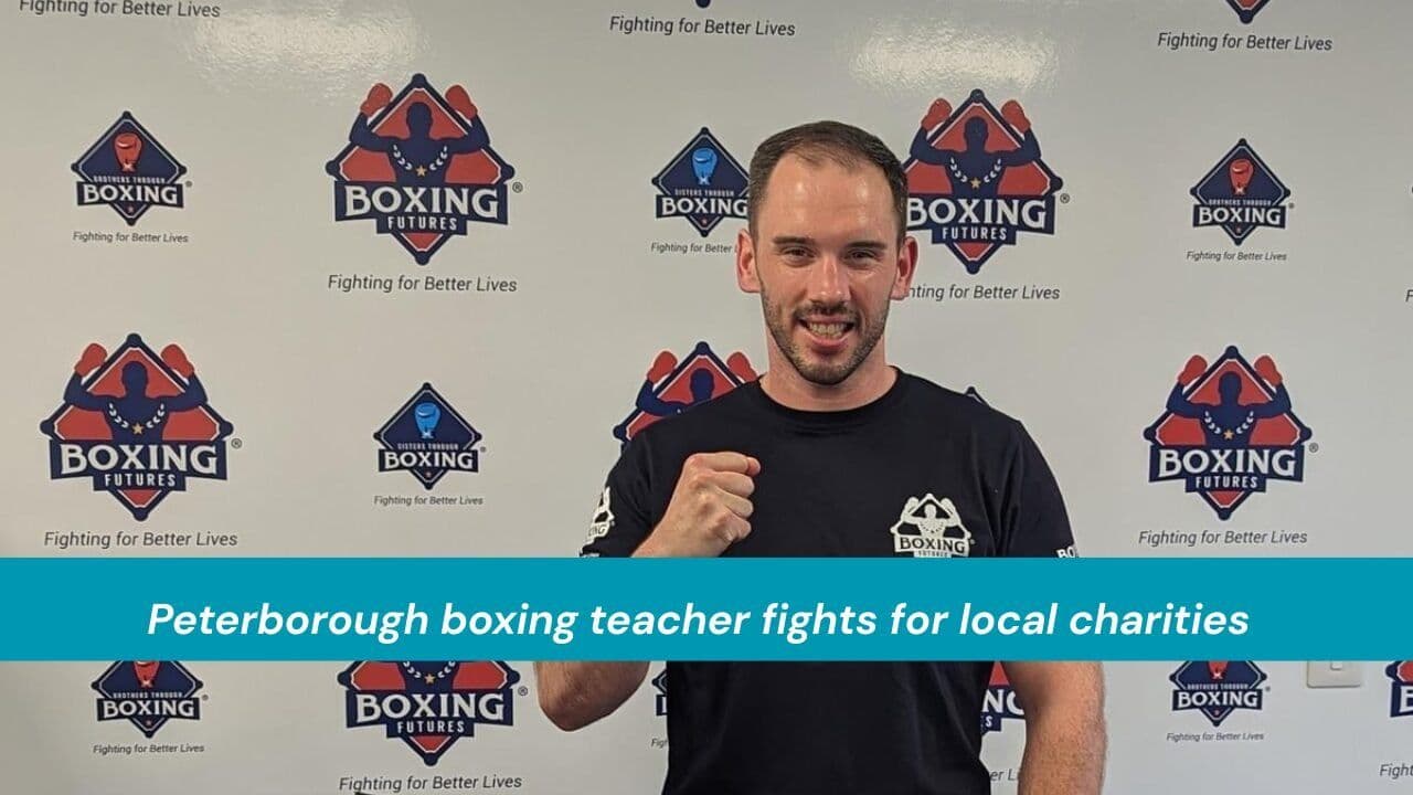 Peterborough boxing teacher fights for local charities