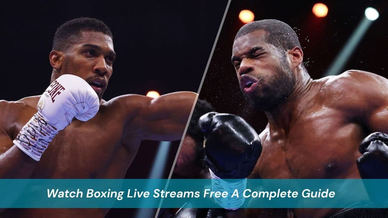 Watch Boxing Live Streams Free A Complete Guide