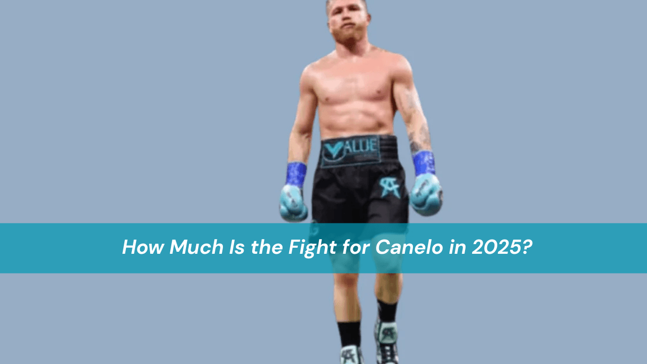How Much Is the Fight for Canelo in 2025?