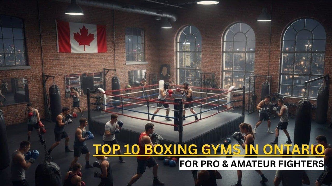 Top 10 Boxing Gyms in Ontario for Pro & Amateur Fighters