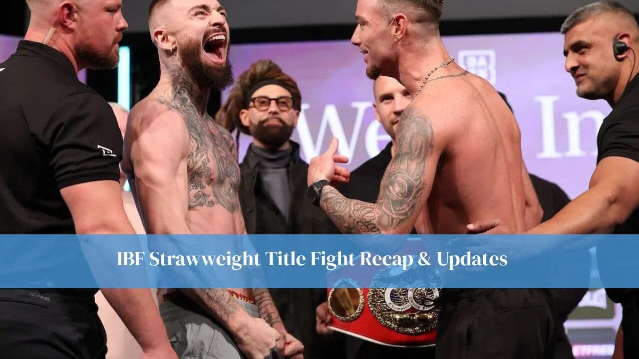 IBF Strawweight Title Fight Recap & Updates