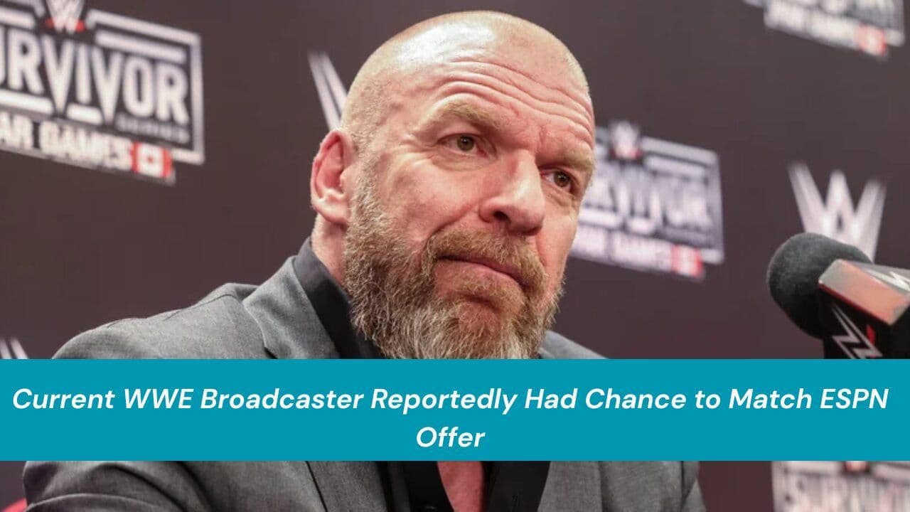 Current WWE Broadcaster Reportedly Had Chance to Match ESPN Offer