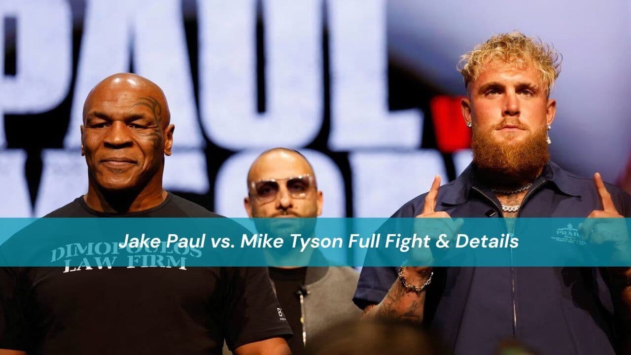 Jake Paul vs. Mike Tyson Full Fight & Details