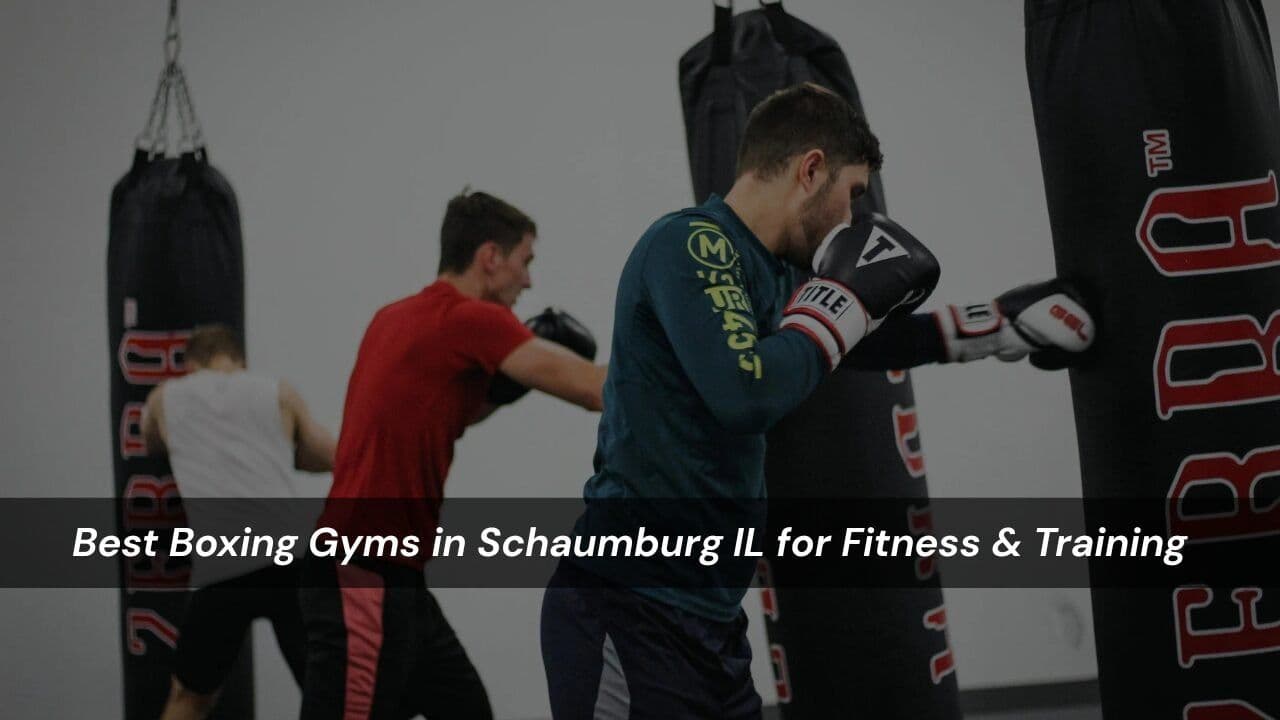 Best Boxing Gyms in Schaumburg IL for Fitness & Training