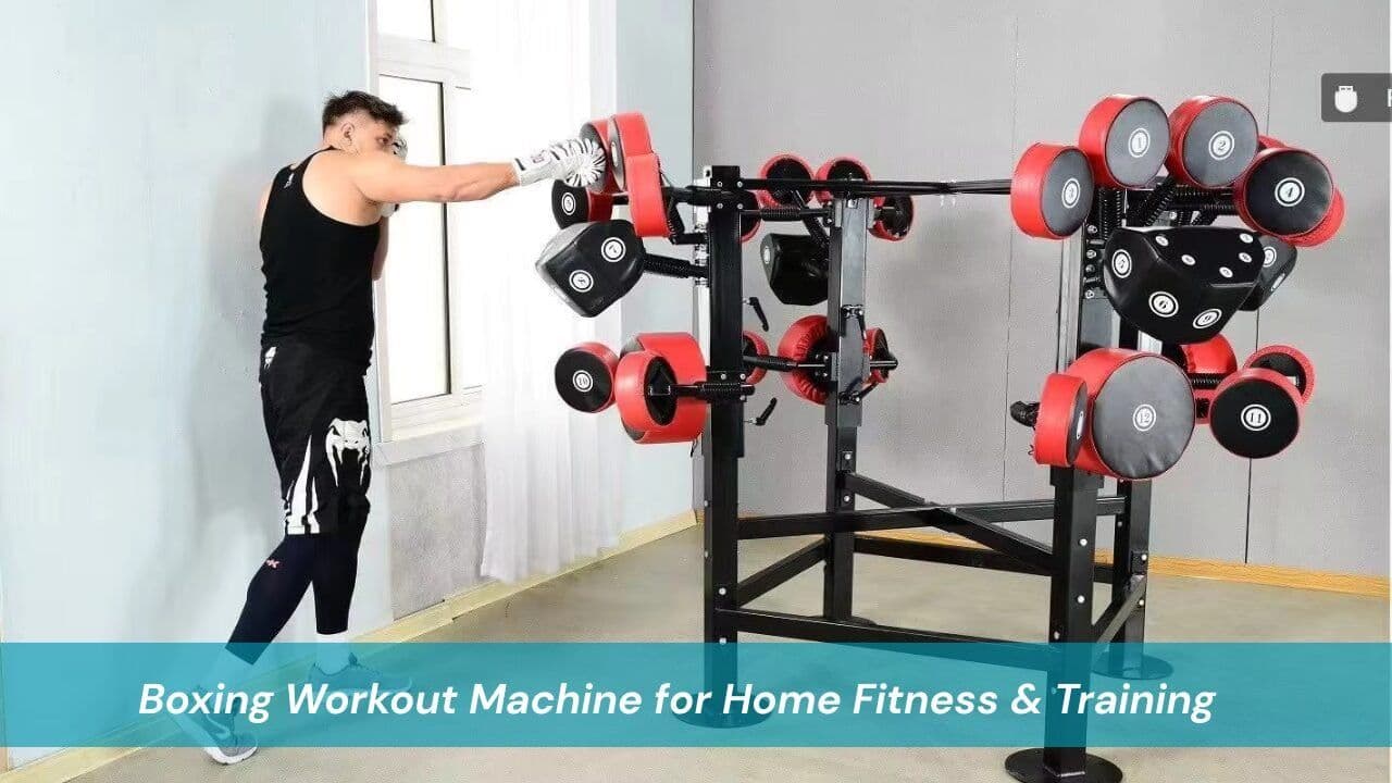 Boxing Workout Machine for Home Fitness & Training