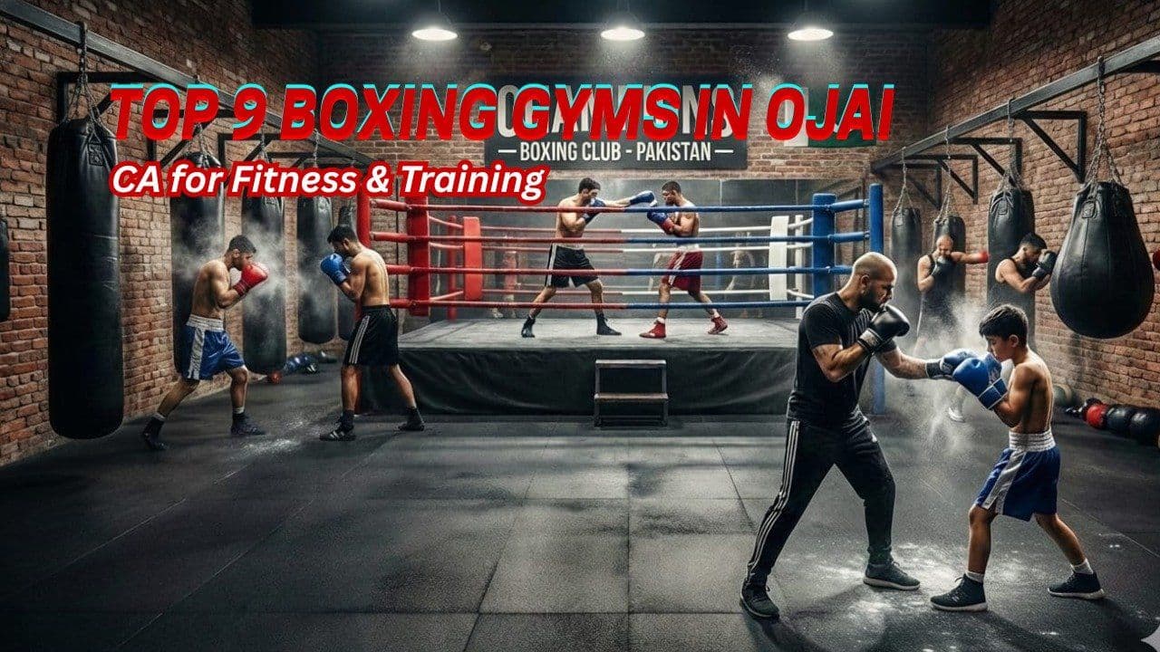 Top 9 Boxing Gyms in Ojai, CA for Fitness & Training