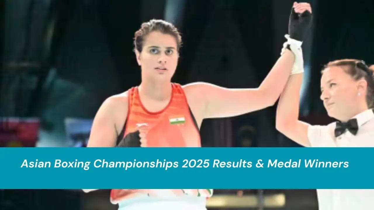 Asian Boxing Championships 2025 Results & Medal Winners