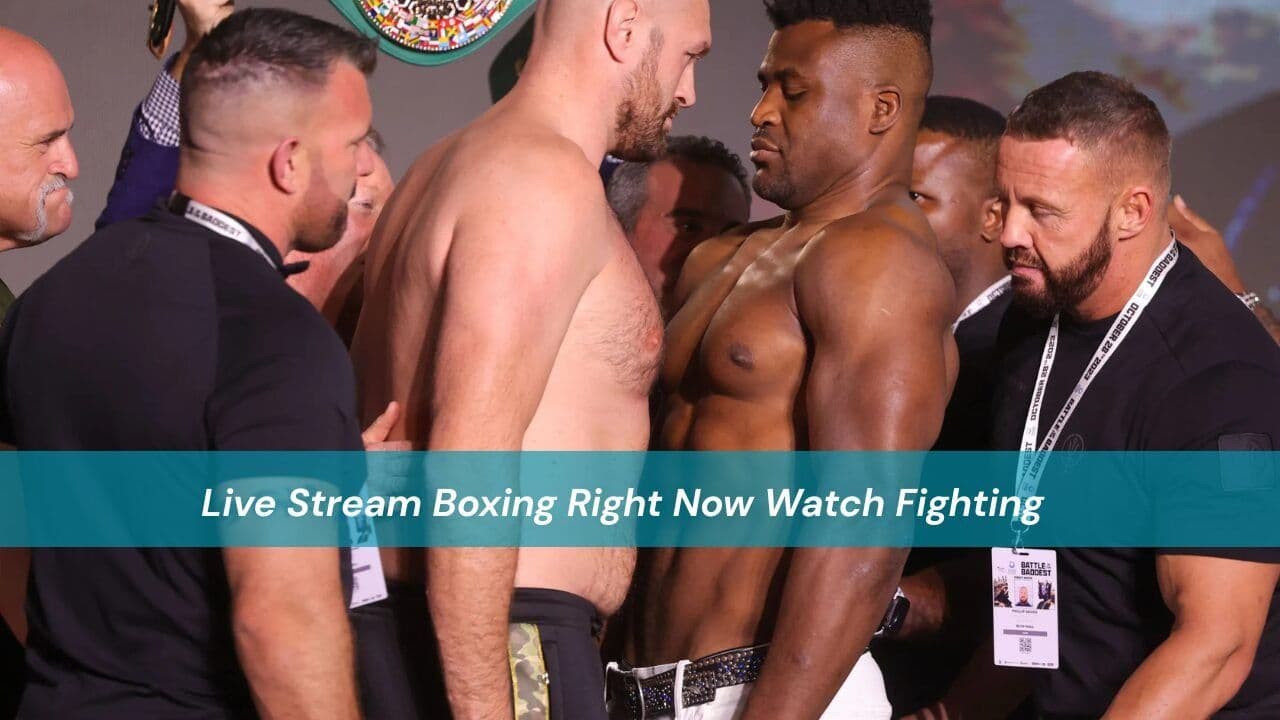 Live Stream Boxing Right Now Watch Fighting