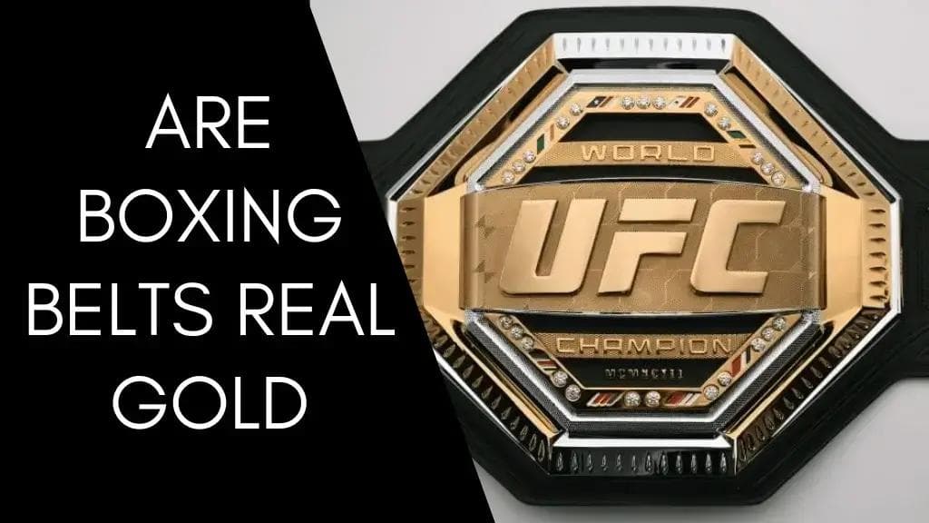 Unveiling the Mystery Are Boxing Belts Truly Made of Gold