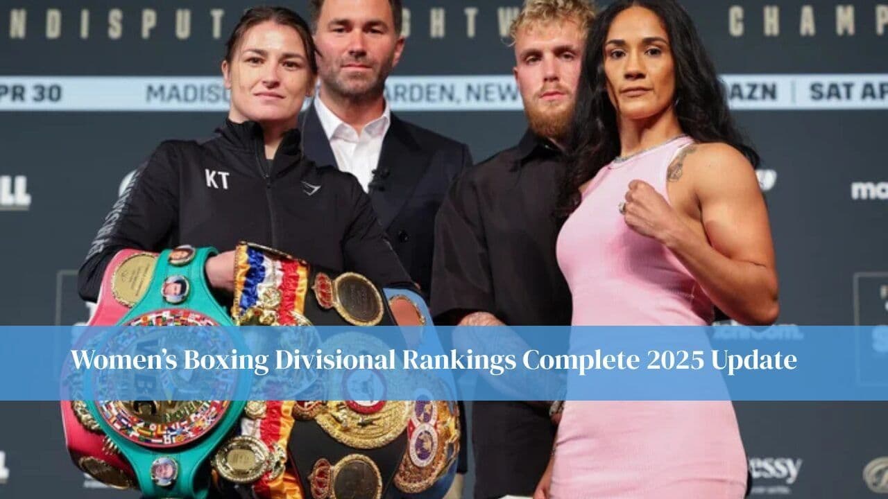 Women’s Boxing Divisional Rankings Complete 2025 Update