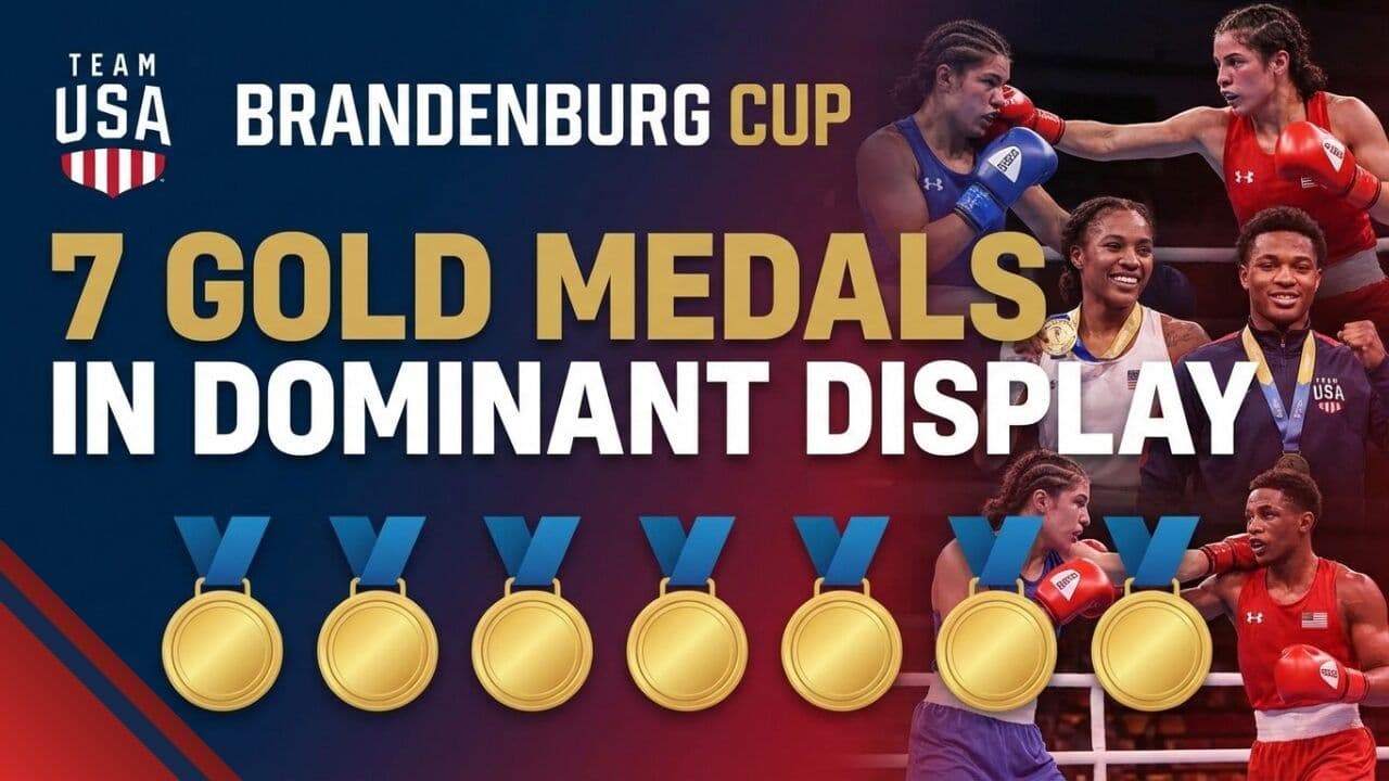 Team USA Brandenburg Cup: 7 Gold Medals in Dominant Displayv