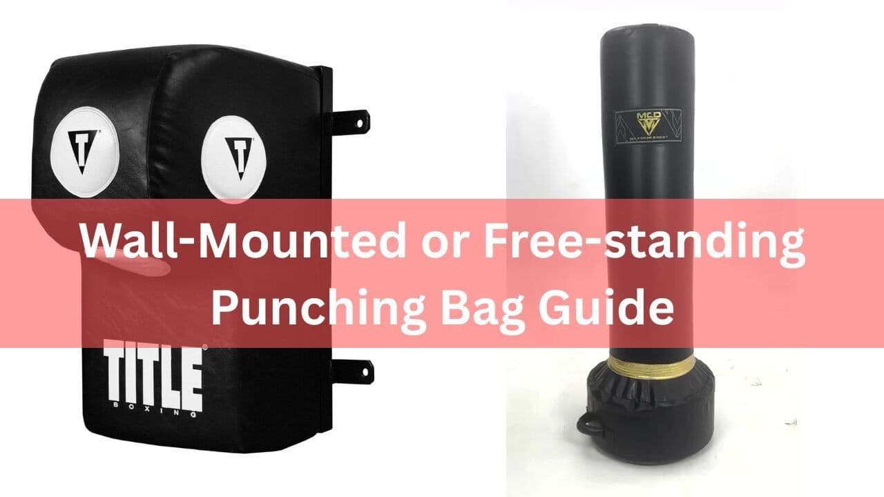 Wall-Mounted or Free-standing Punching Bag Guide