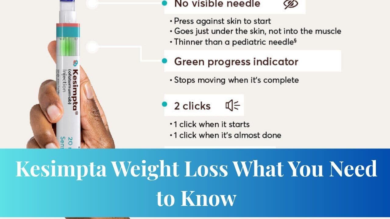 Kesimpta Weight Loss What You Need to Know