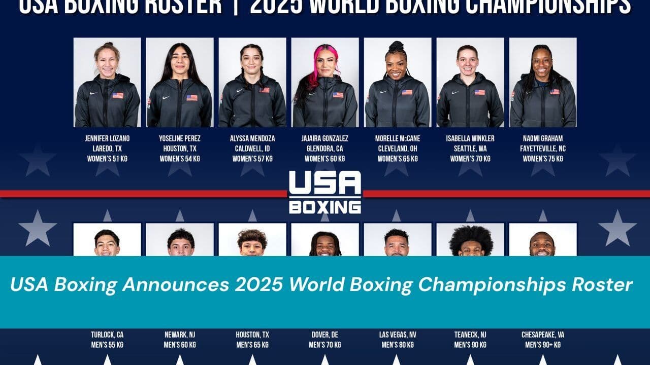 USA Boxing World Boxing Championships Roster 2025 Announced