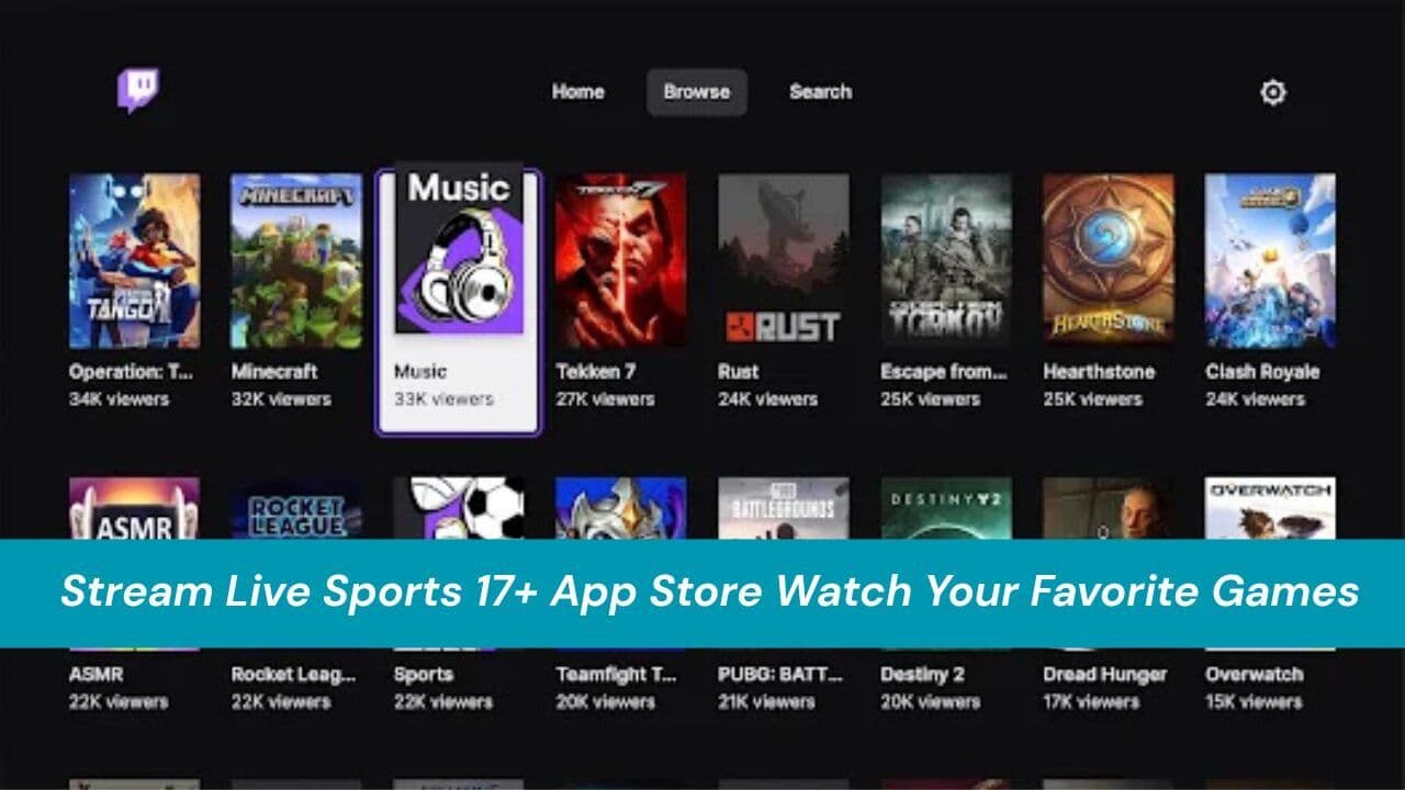 Stream Live Sports 17+ App Store Watch Your Favorite Games