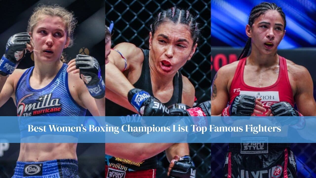 Best Women’s Boxing Champions List Top Famous Fighters