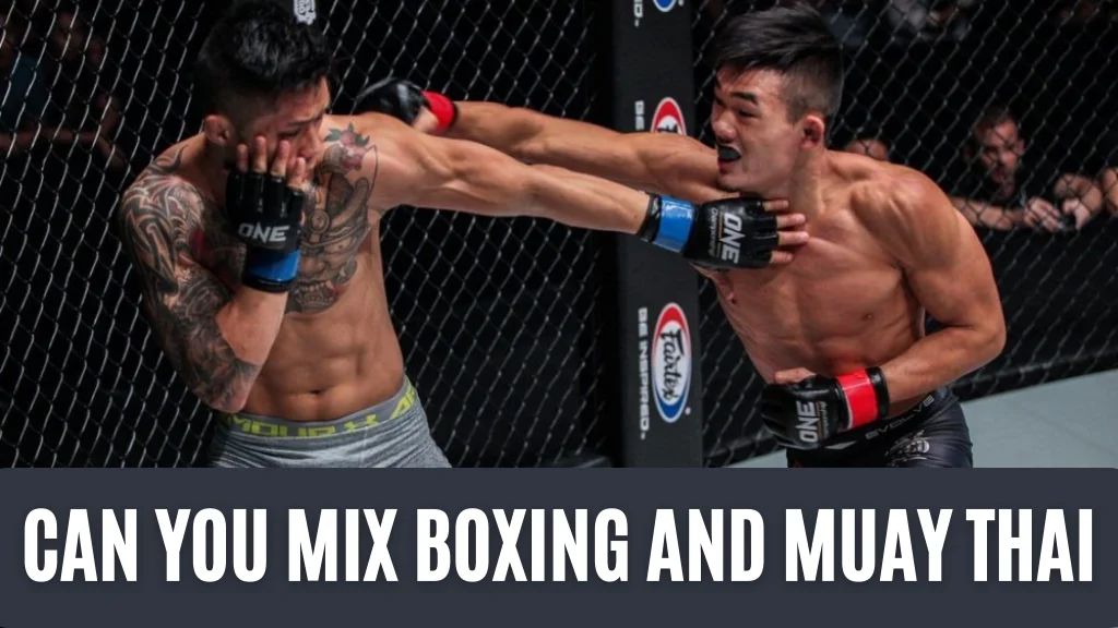Can You Mix Boxing and Muay Thai