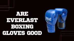 Are Everlast Boxing Gloves Good