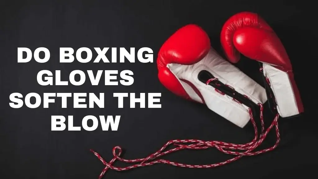 Do Boxing Gloves Soften the Blow