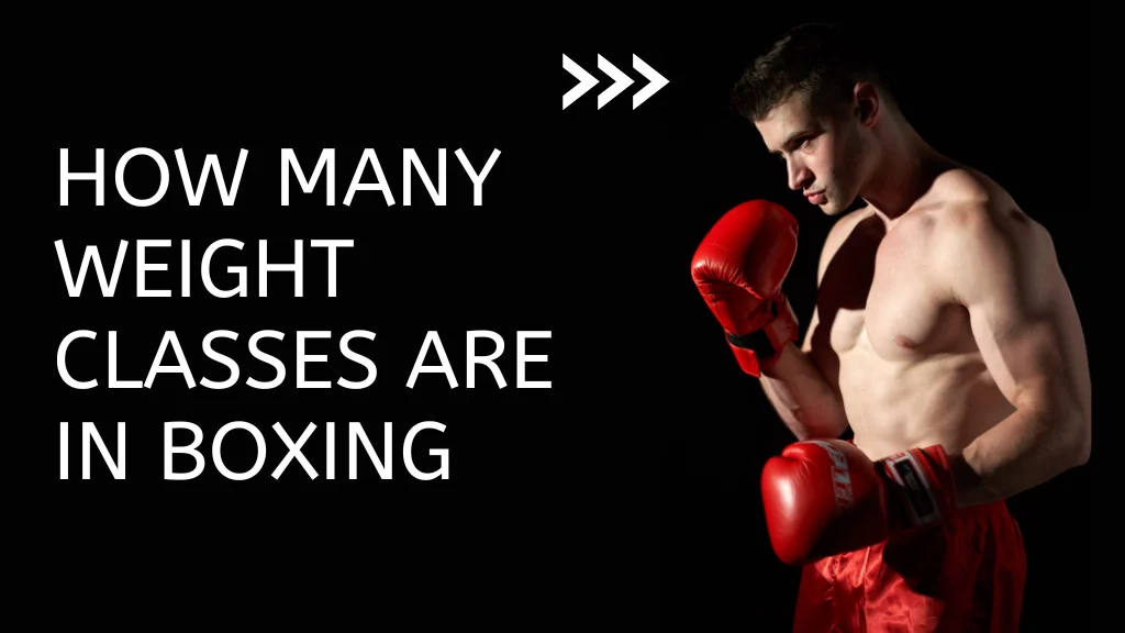 how many weight classes are in boxing